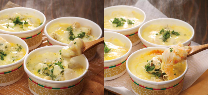 贅沢具材のグラタン